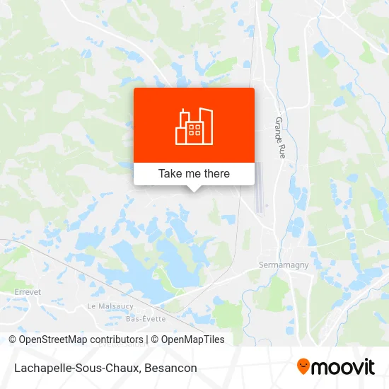 Lachapelle-Sous-Chaux map