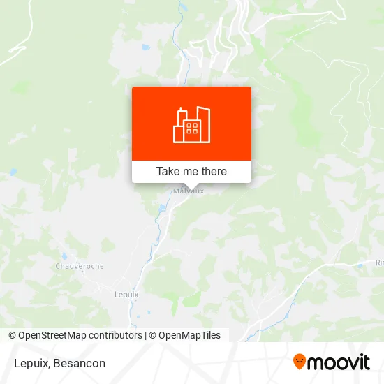 Lepuix map