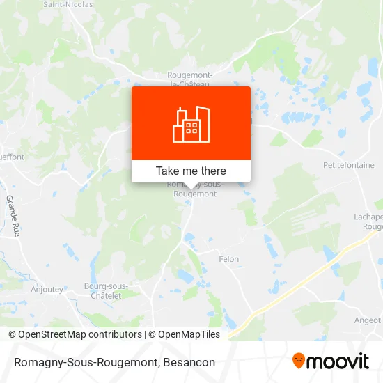 Romagny-Sous-Rougemont map