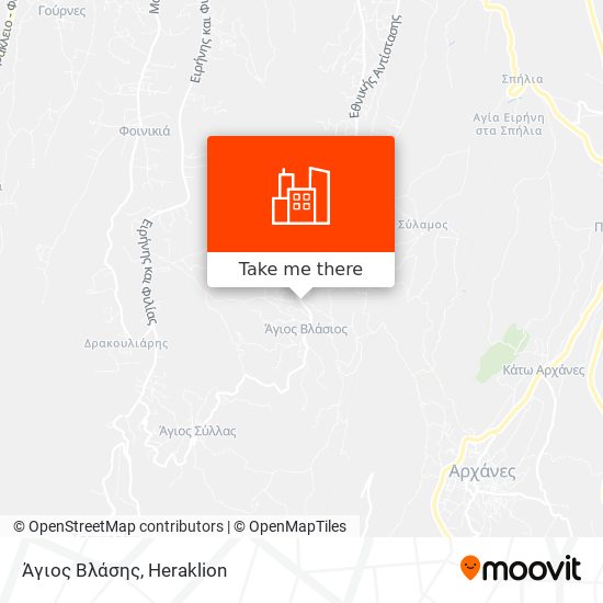 Άγιος Βλάσης map