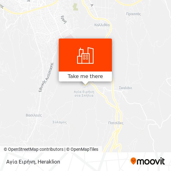 Αγία Ειρήνη map