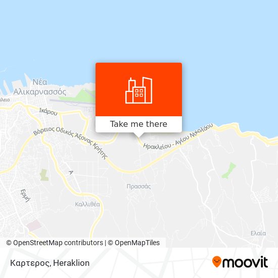 Καρτερος map