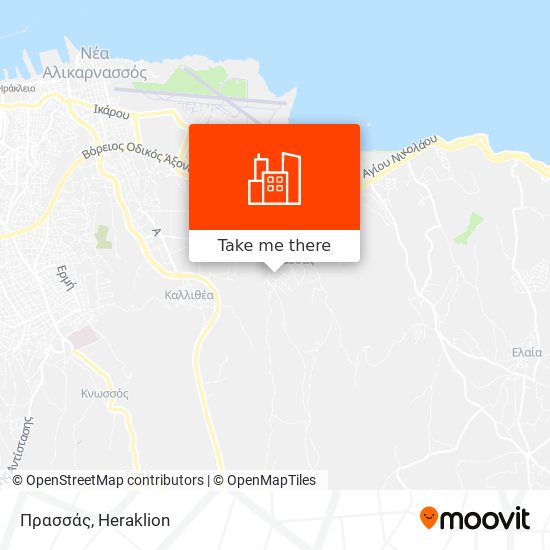 Πρασσάς map