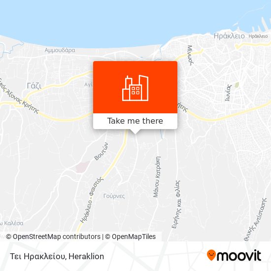 Τει Ηρακλείου map