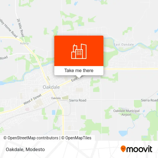 Oakdale map