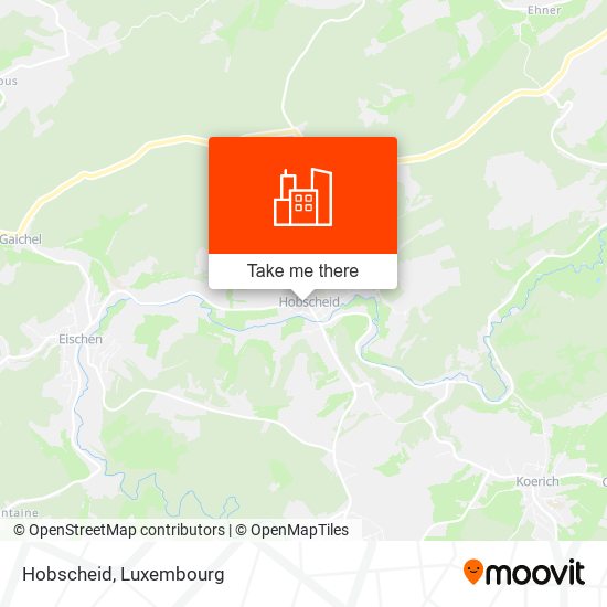 Hobscheid map