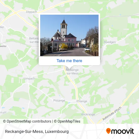 Reckange-Sur-Mess map