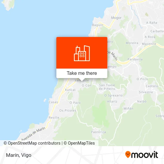 Marín map