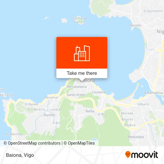 Baiona map