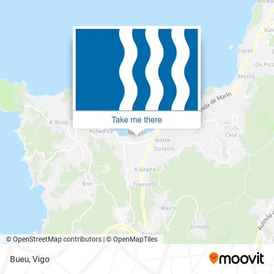 Bueu map