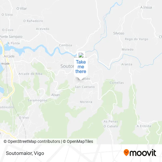 mapa Soutomaior