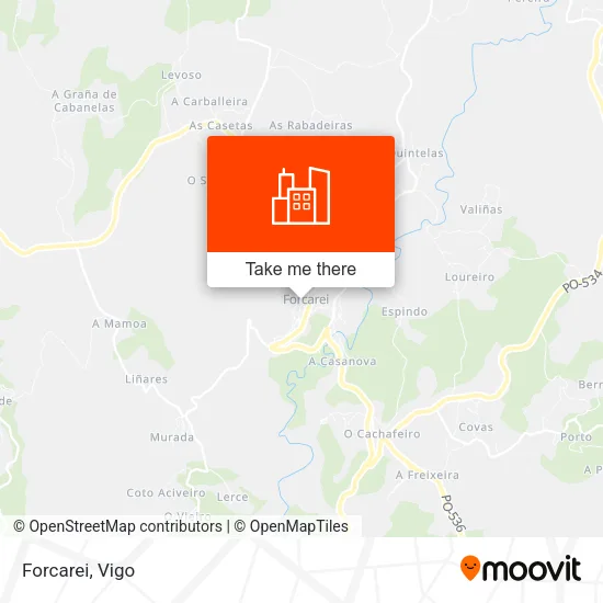 Forcarei map
