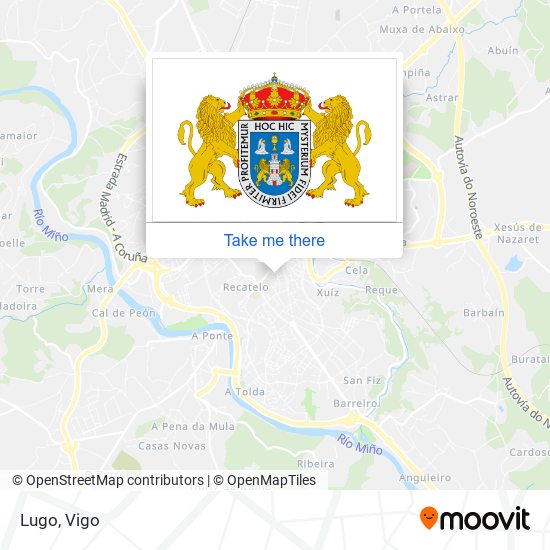 mapa Lugo