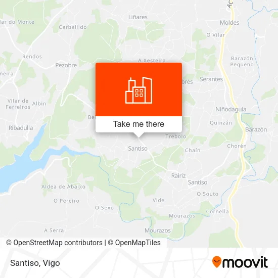 Santiso map