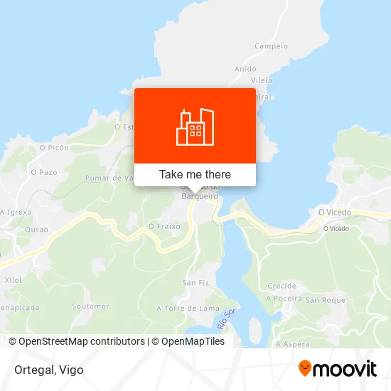 Ortegal map