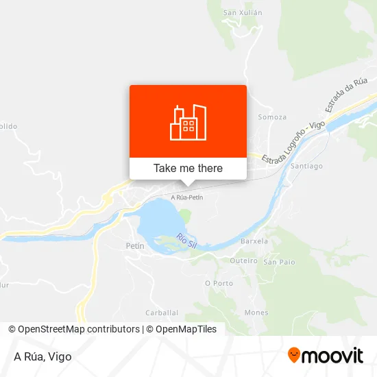 A Rúa map