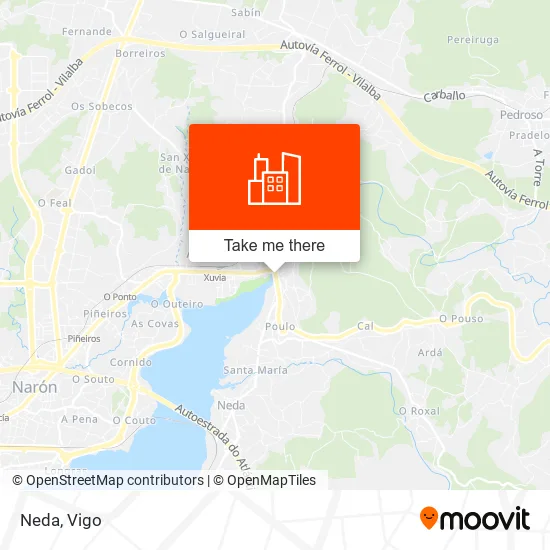 Neda map