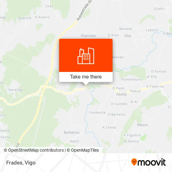Frades map