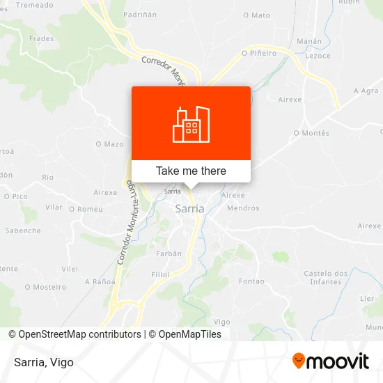 Sarria map
