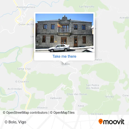 O Bolo map