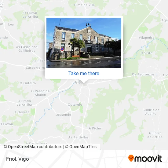 Friol map