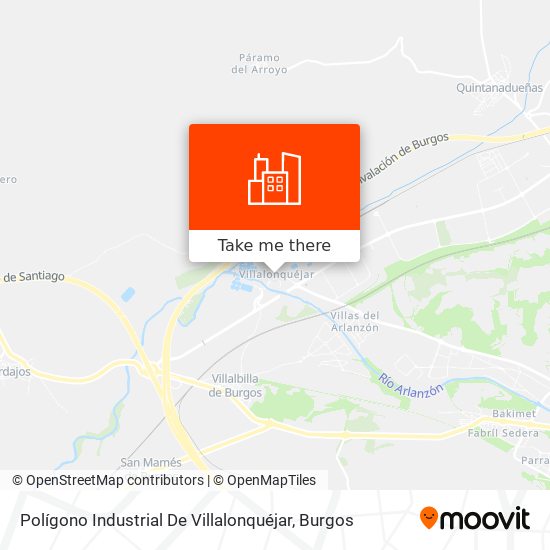 Polígono Industrial De Villalonquéjar map