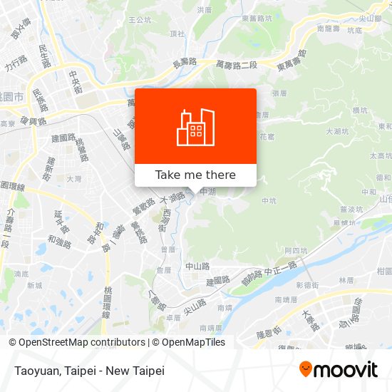 Taoyuan map