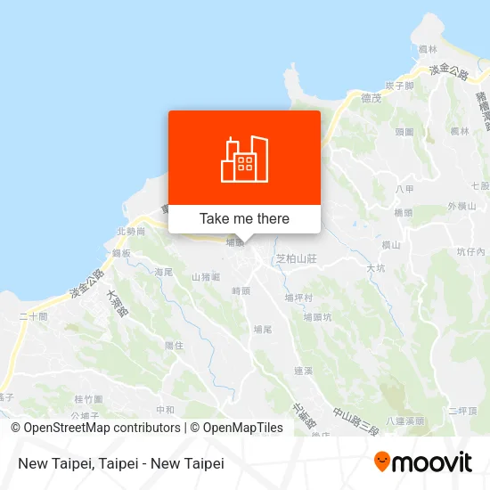New Taipei map