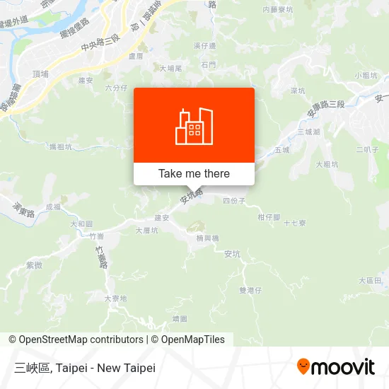三峽區 map