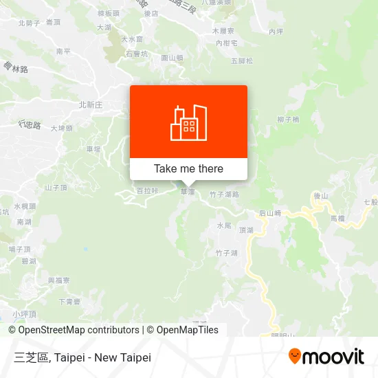 三芝區 map