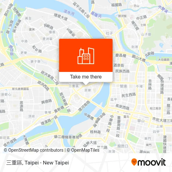 三重區地圖
