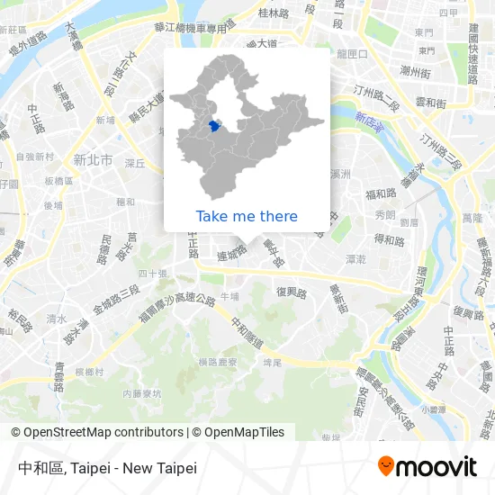 中和區地圖