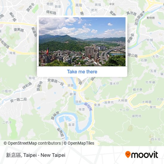 新店區 map