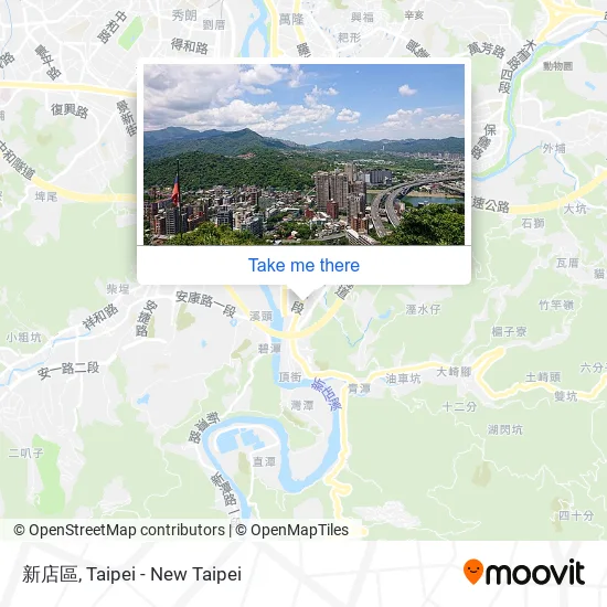 新店區 map
