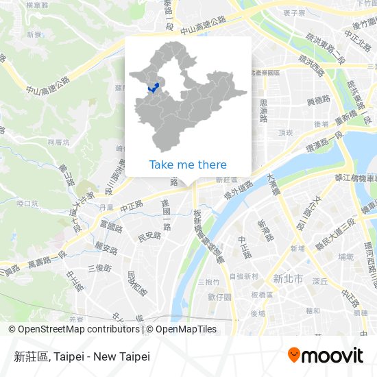 新莊區地圖