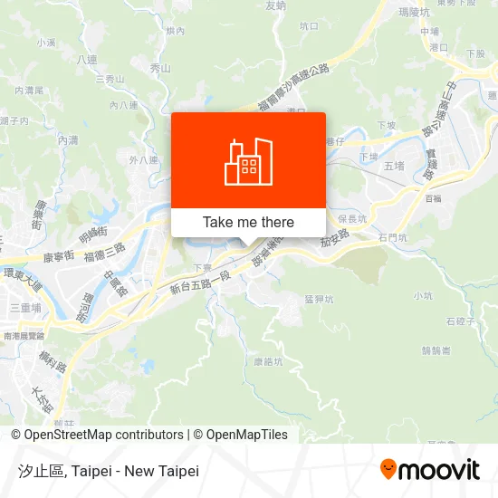 汐止區 map