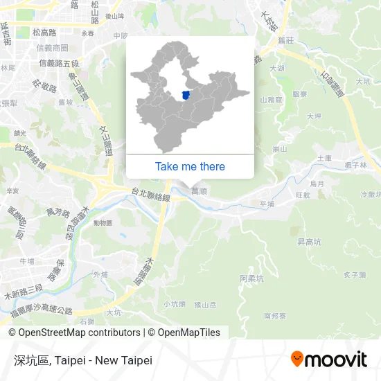 深坑區 map
