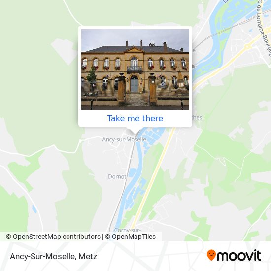 Ancy-Sur-Moselle map