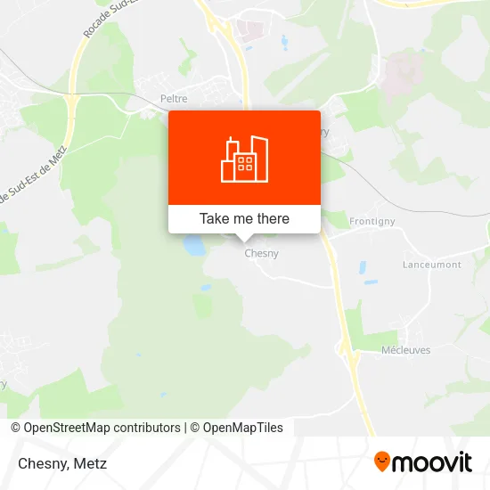 Chesny map