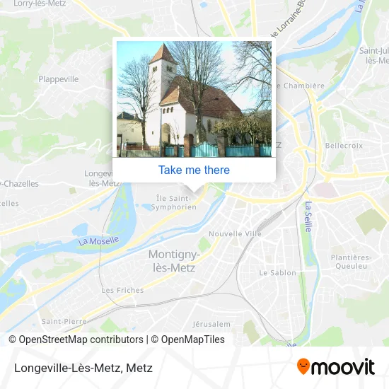 Longeville-Lès-Metz map