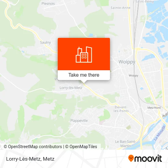 Lorry-Lès-Metz map