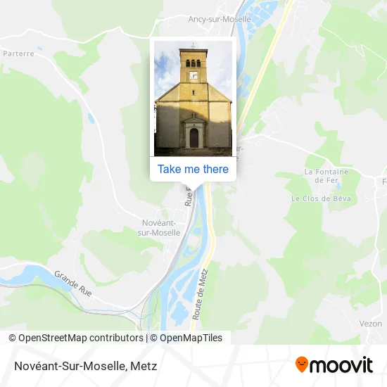 Novéant-Sur-Moselle map