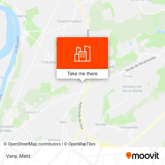 Vany map