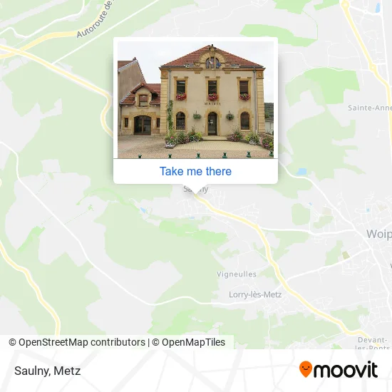 Saulny map