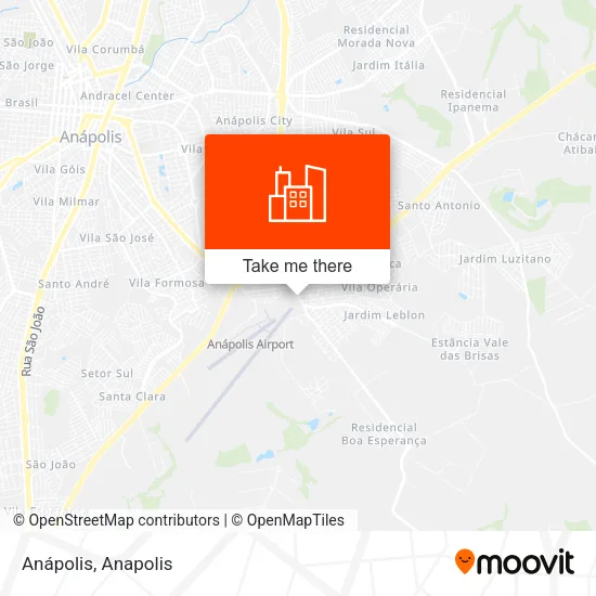Anápolis map