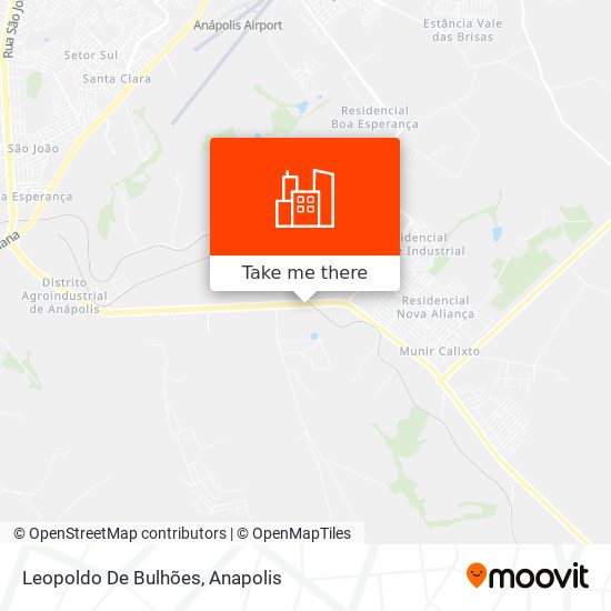 Leopoldo De Bulhões map