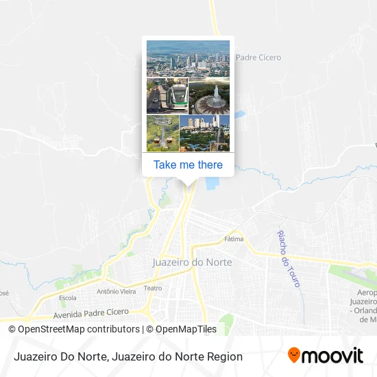 Juazeiro Do Norte map