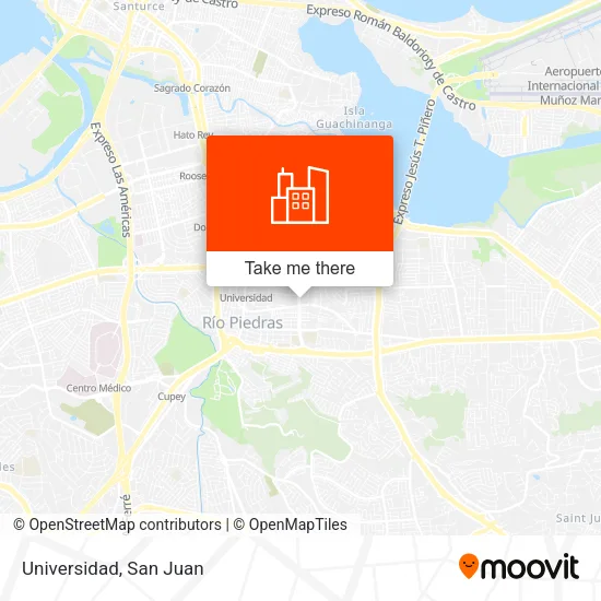 Universidad map