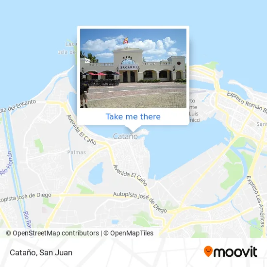 Cataño map