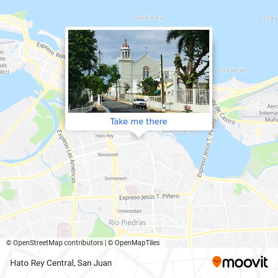Hato Rey Central map